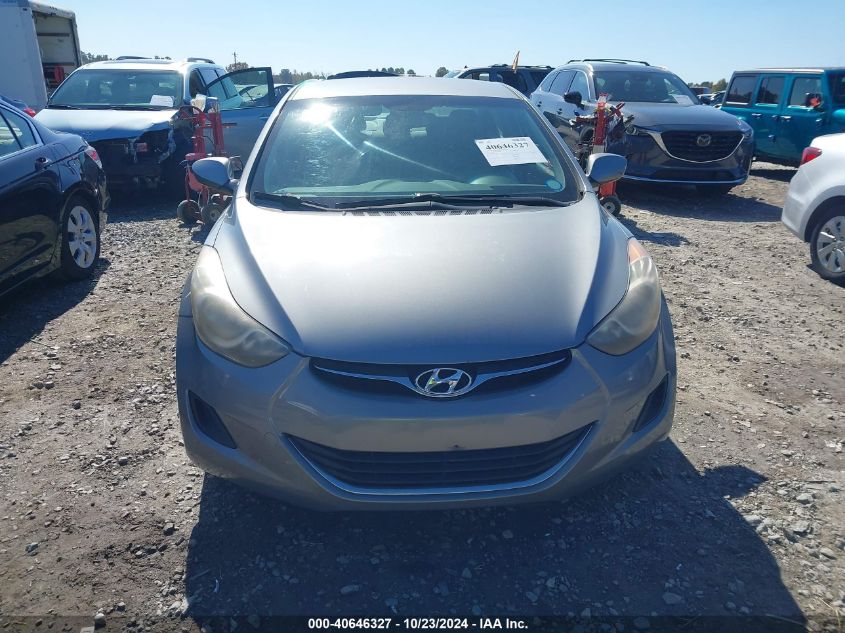 2013 Hyundai Elantra Gls VIN: KMHDH4AE1DU544402 Lot: 40646327