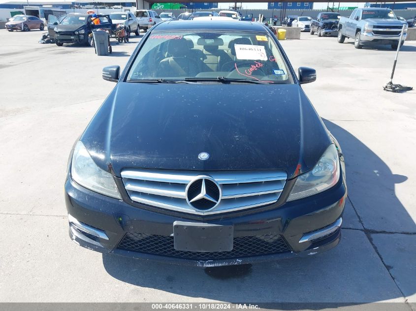 2013 Mercedes-Benz C 250 Luxury/Sport VIN: WDDGF4HB5DR271153 Lot: 40646331