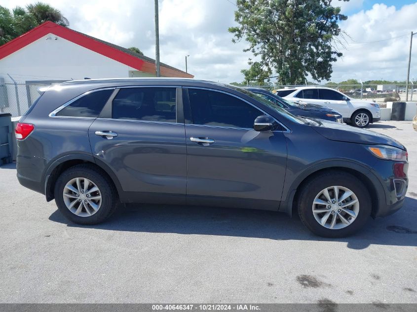 2017 KIA SORENTO 2.4L LX - 5XYPG4A31HG322999