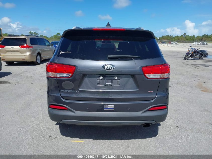 2017 KIA SORENTO 2.4L LX - 5XYPG4A31HG322999