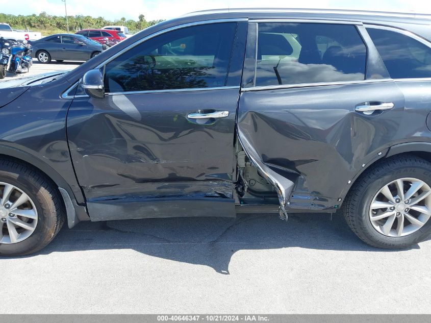 2017 KIA SORENTO 2.4L LX - 5XYPG4A31HG322999