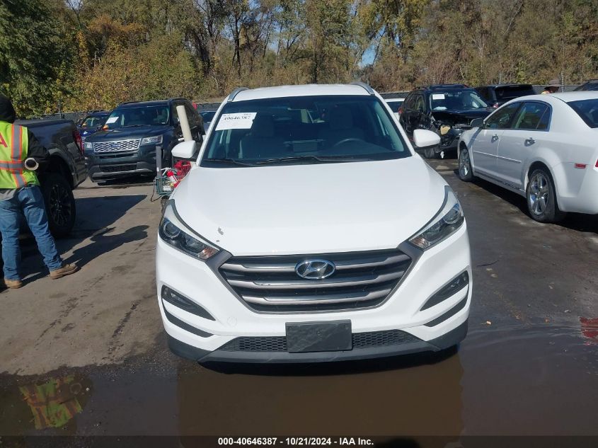 2016 Hyundai Tucson Se VIN: KM8J33A46GU045294 Lot: 40646387