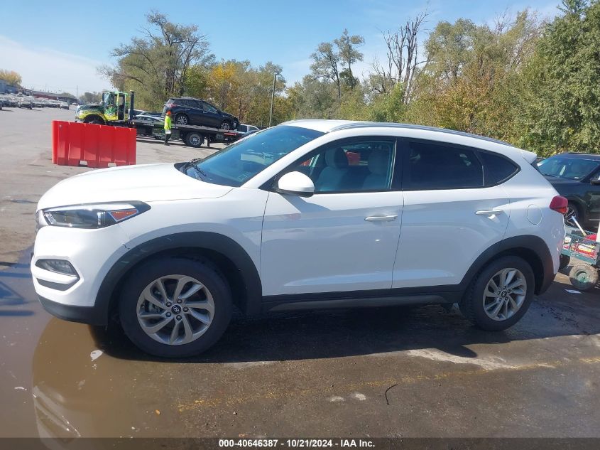 2016 Hyundai Tucson Se VIN: KM8J33A46GU045294 Lot: 40646387