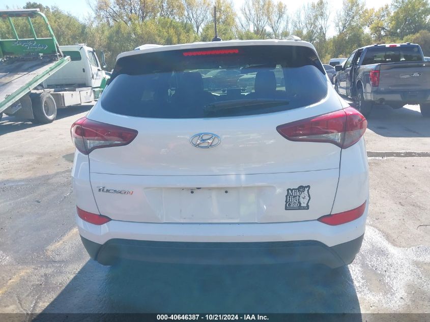 2016 Hyundai Tucson Se VIN: KM8J33A46GU045294 Lot: 40646387