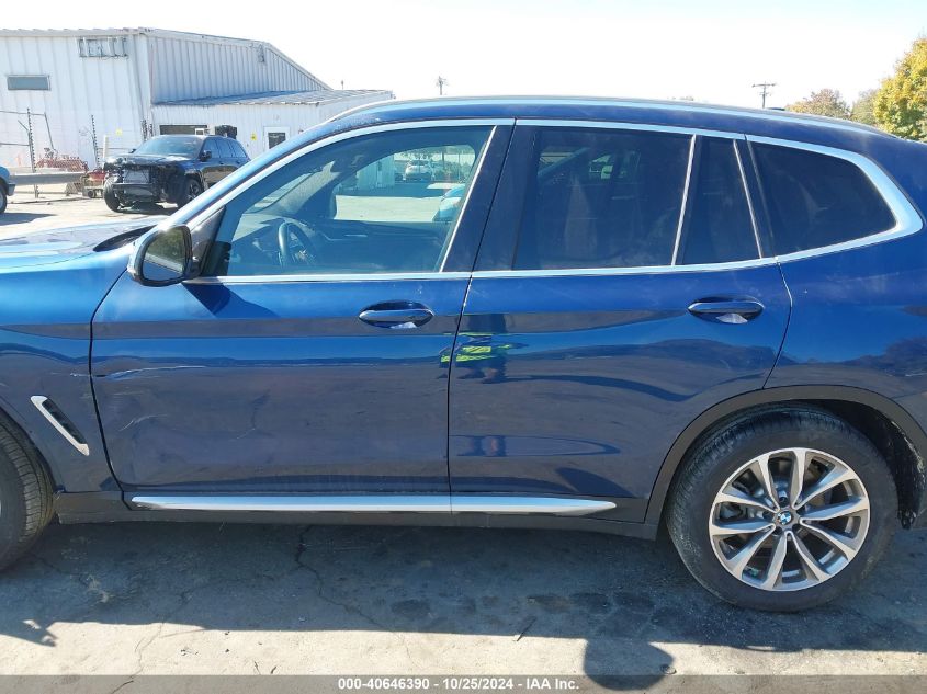 2019 BMW X3 XDRIVE30I - 5UXTR9C50KLD98750