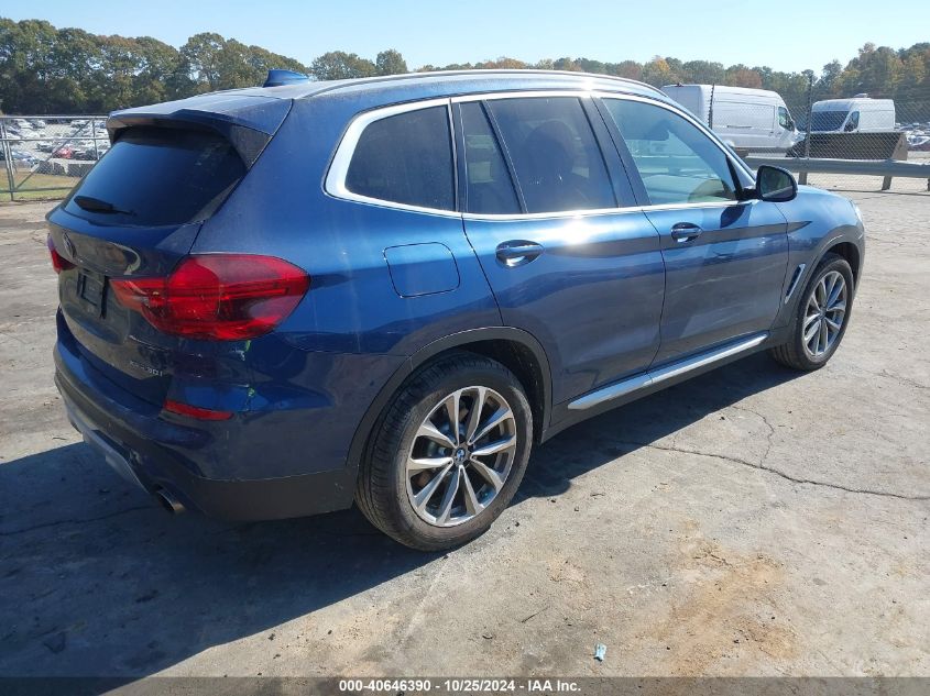 2019 BMW X3 XDRIVE30I - 5UXTR9C50KLD98750