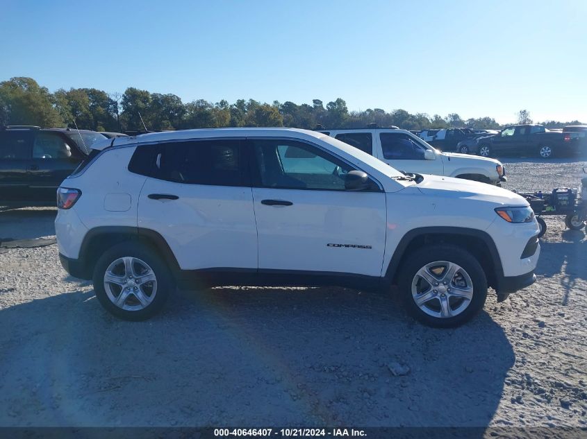 2024 Jeep Compass Sport VIN: 3C4NJDANXRT593029 Lot: 40646407