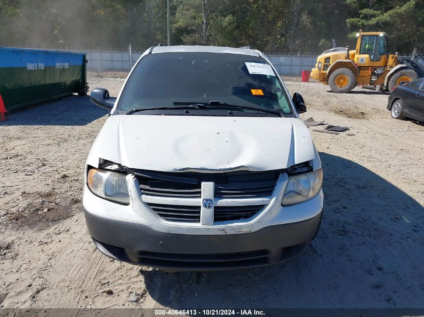 2005 Dodge Caravan Se VIN: 1D4GP25R45B326850 Lot: 40646413