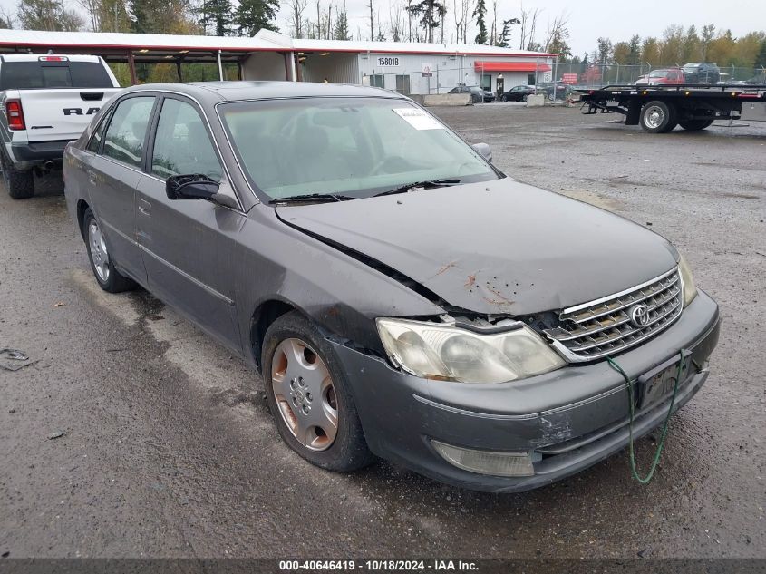 2003 Toyota Avalon Xls VIN: 4T1BF28B73U314522 Lot: 40646419