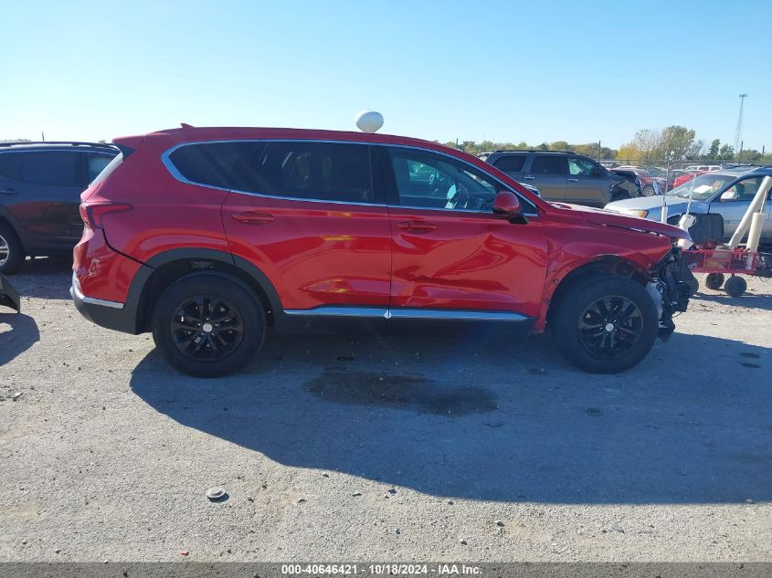 2020 Hyundai Santa Fe Sel VIN: 5NMS33AD3LH225326 Lot: 40646421