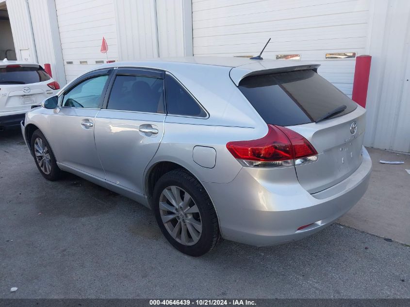 2013 Toyota Venza Xle VIN: 4T3BA3BB8DU034159 Lot: 40646439