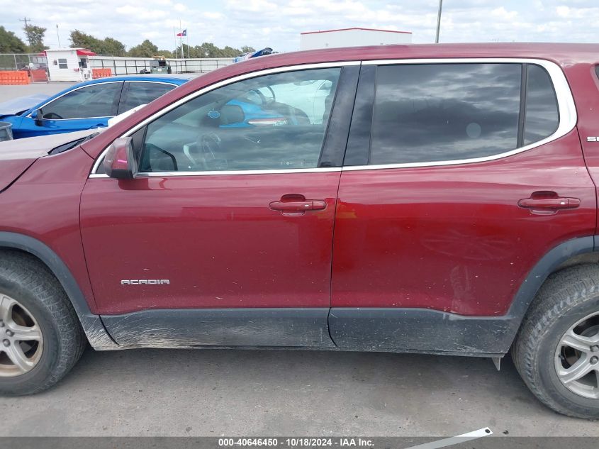 2017 GMC Acadia Sle-1 VIN: 1GKKNKLA8HZ163078 Lot: 40646450