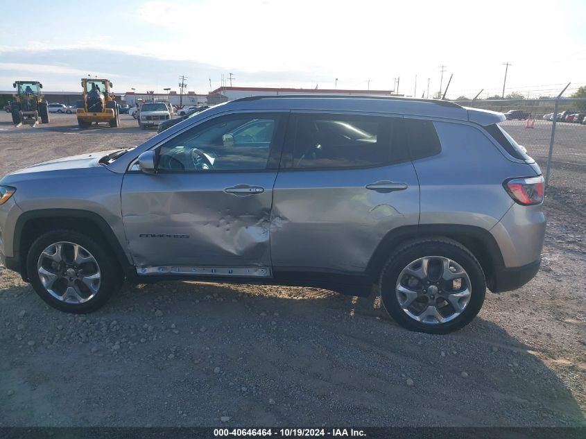 2019 Jeep Compass Limited VIN: 3C4NJCCBXKT664457 Lot: 40646464