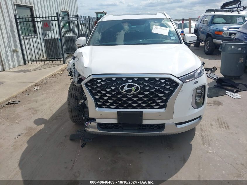 2021 Hyundai Palisade Calligraphy VIN: KM8R74HE8MU305217 Lot: 40646469