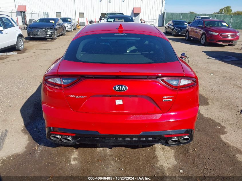 2019 Kia Stinger Gt VIN: KNAE35LC2K6048774 Lot: 40646485