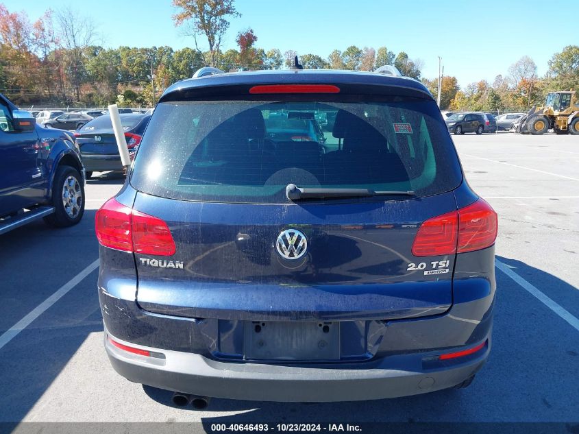 2012 Volkswagen Tiguan Se VIN: WVGBV7AX0CW566431 Lot: 40646493