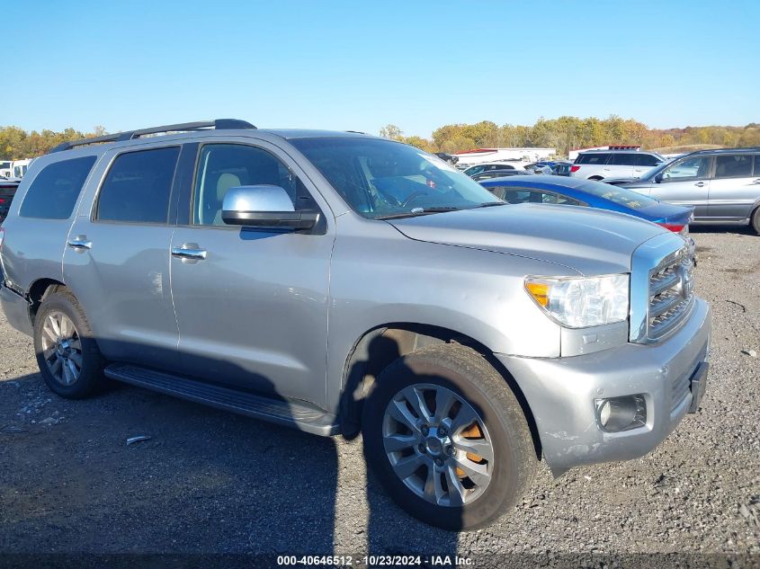 2014 Toyota Sequoia Platinum 5.7L V8 VIN: 5TDDY5G1XES102660 Lot: 40646512