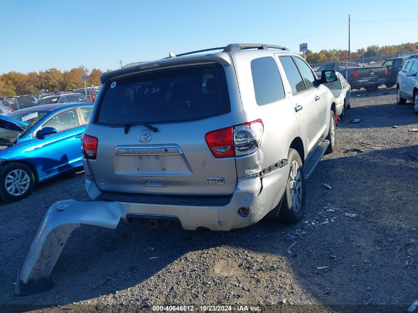 2014 Toyota Sequoia Platinum 5.7L V8 VIN: 5TDDY5G1XES102660 Lot: 40646512