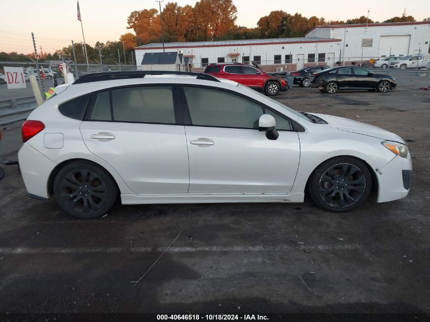 2013 Subaru Impreza 2.0I Sport Premium VIN: JF1GPAL69DH806464 Lot: 40646518