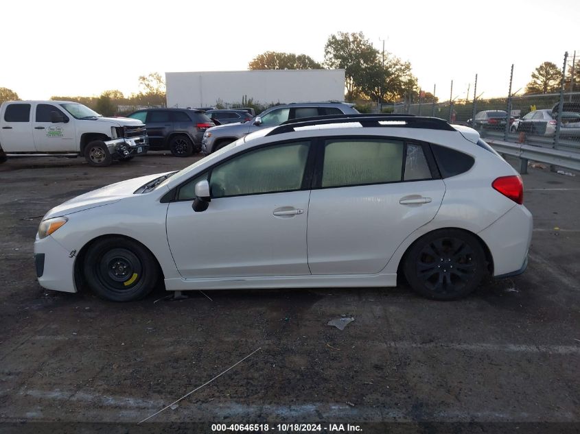 2013 Subaru Impreza 2.0I Sport Premium VIN: JF1GPAL69DH806464 Lot: 40646518