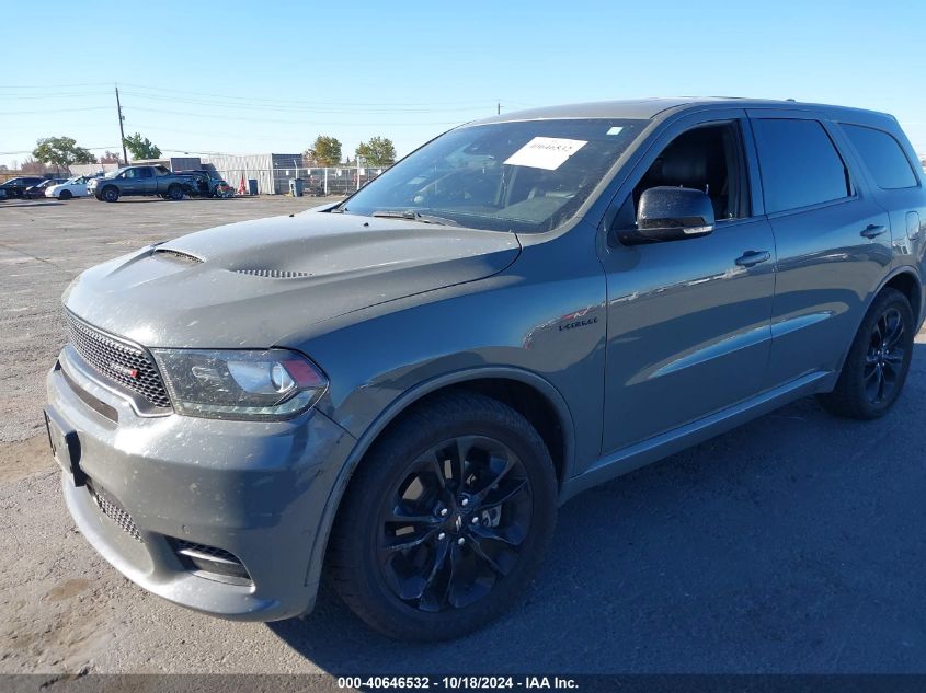 2020 Dodge Durango R/T Awd VIN: 1C4SDJCTXLC395865 Lot: 40646532