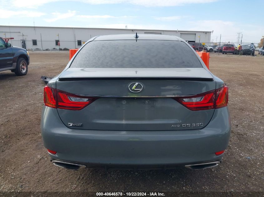 2015 Lexus Gs 350 VIN: JTHCE1BL0FA002781 Lot: 40646578