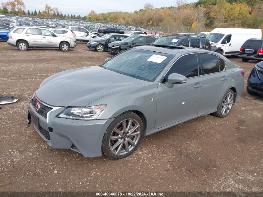 VIN JTHCE1BL0FA002781 2015 LEXUS GS 350 no.2