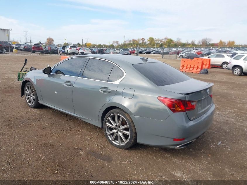 VIN JTHCE1BL0FA002781 2015 LEXUS GS 350 no.3