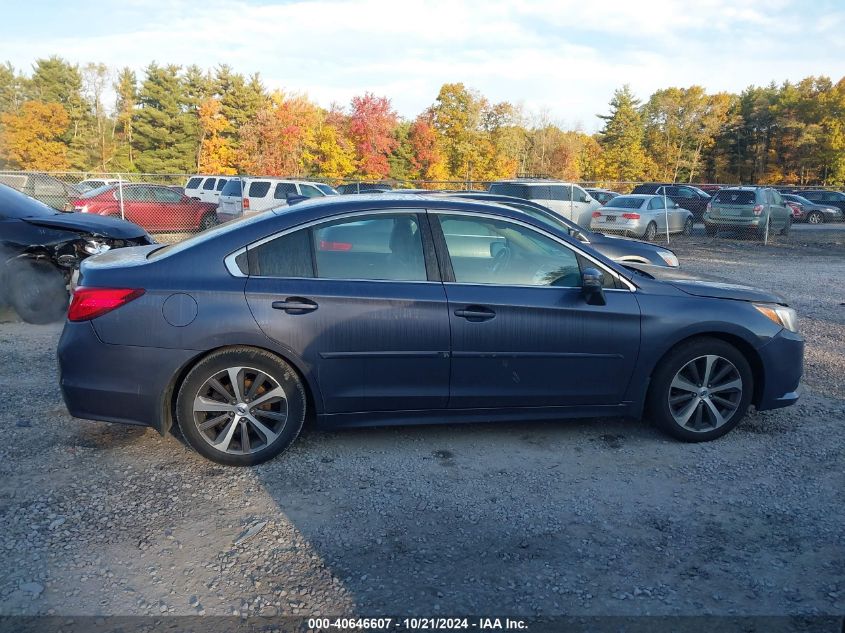 2016 Subaru Legacy 2.5I Limited VIN: 4S3BNAN67G3031106 Lot: 40646607