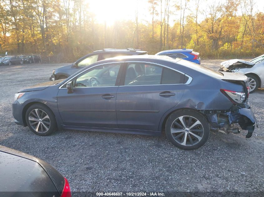 2016 Subaru Legacy 2.5I Limited VIN: 4S3BNAN67G3031106 Lot: 40646607