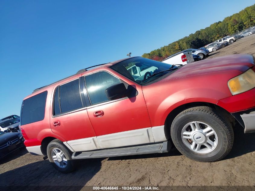 2003 Ford Expedition Xlt VIN: 1FMRU15W53LC52520 Lot: 40646645