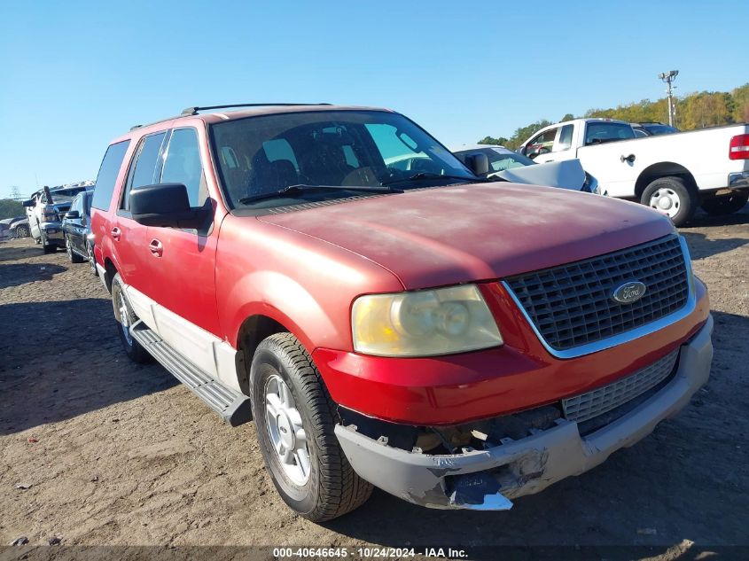 2003 Ford Expedition Xlt VIN: 1FMRU15W53LC52520 Lot: 40646645