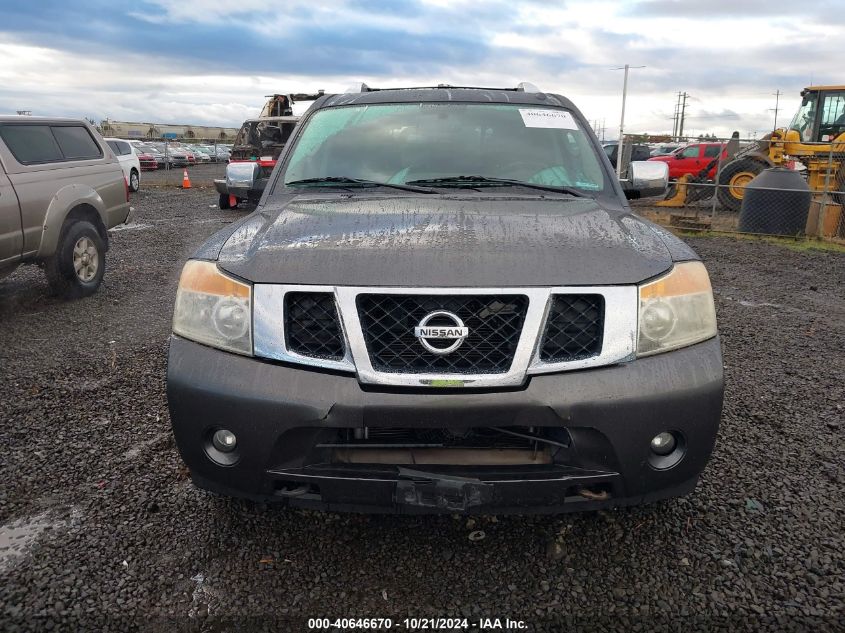 2012 Nissan Armada Sv/Sl/Platinum VIN: 5N1AA0ND4CN607759 Lot: 40646670