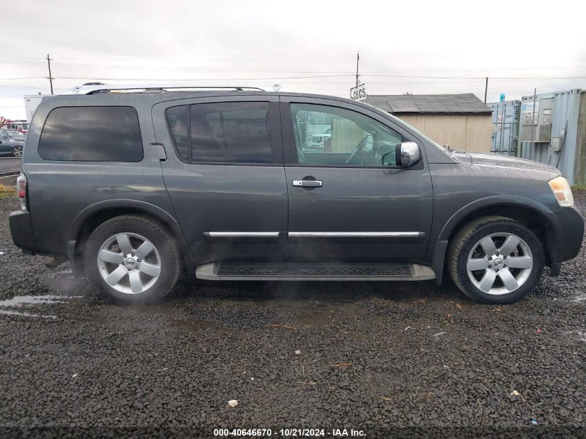 2012 Nissan Armada Sv/Sl/Platinum VIN: 5N1AA0ND4CN607759 Lot: 40646670