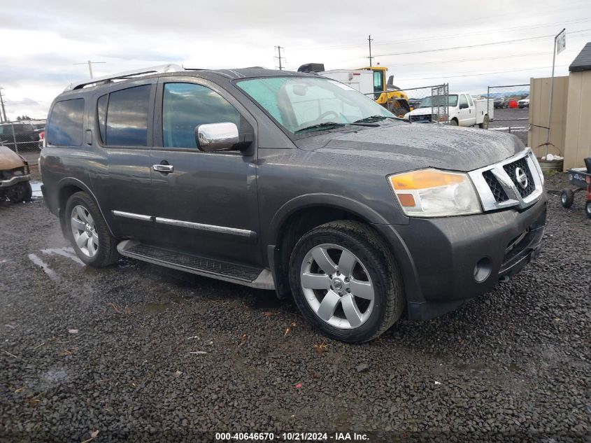 2012 Nissan Armada Sv/Sl/Platinum VIN: 5N1AA0ND4CN607759 Lot: 40646670