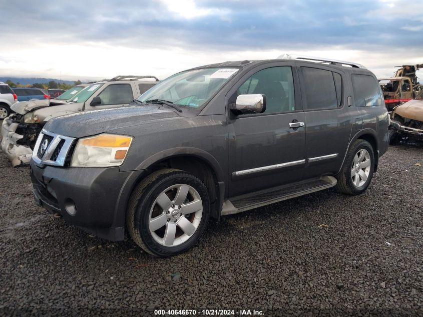 2012 Nissan Armada Sv/Sl/Platinum VIN: 5N1AA0ND4CN607759 Lot: 40646670