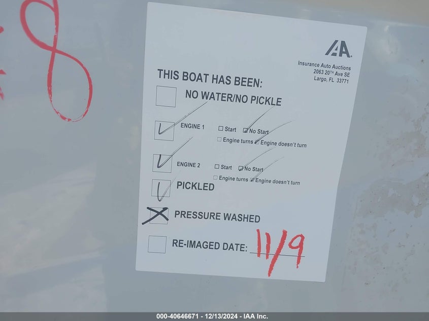 2023 Yamaha Other VIN: YAMC0190B323 Lot: 40646671