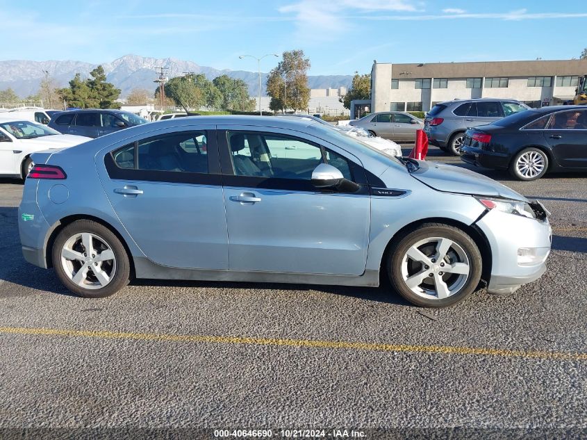 2013 Chevrolet Volt VIN: 1G1RF6E42DU122015 Lot: 40646690