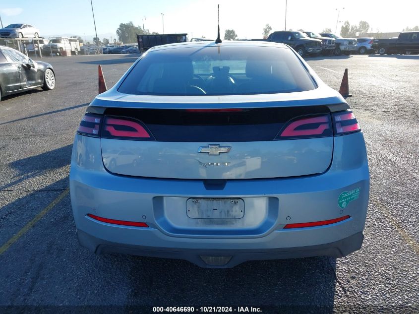 2013 Chevrolet Volt VIN: 1G1RF6E42DU122015 Lot: 40646690