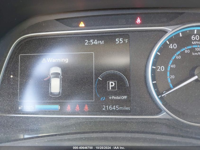 2022 NISSAN LEAF S PLUS 62 KWH - 1N4BZ1BV6NC561585