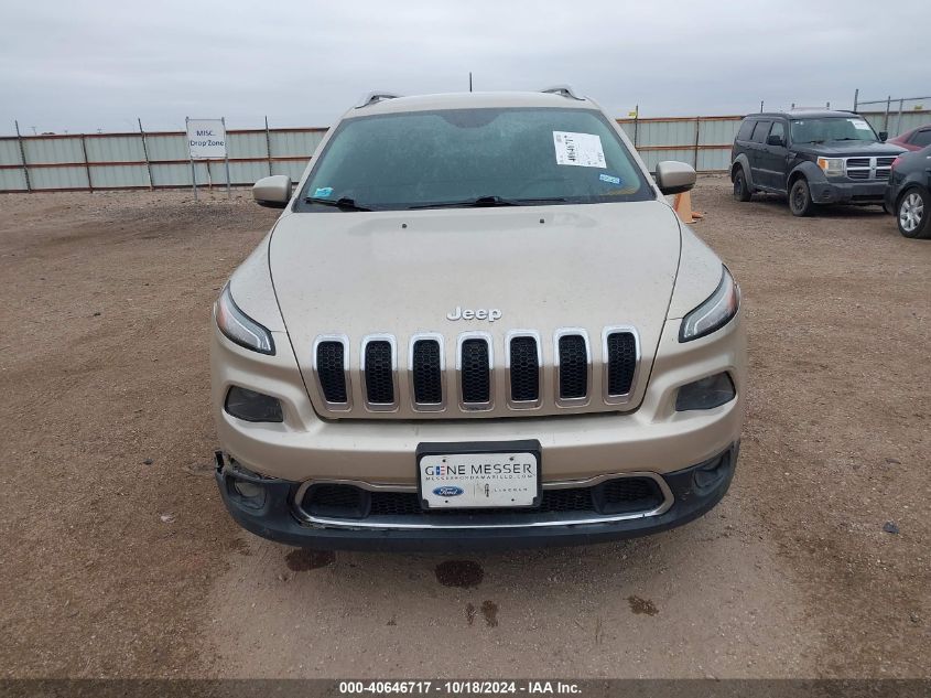 2014 Jeep Cherokee Limited VIN: 1C4PJLDB4EW202031 Lot: 40646717