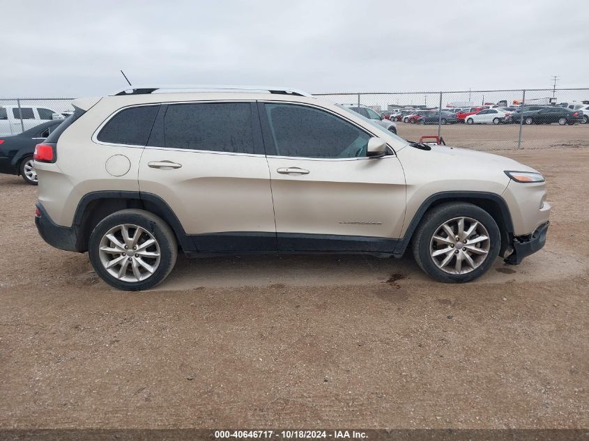 2014 Jeep Cherokee Limited VIN: 1C4PJLDB4EW202031 Lot: 40646717