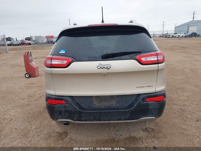 2014 Jeep Cherokee Limited VIN: 1C4PJLDB4EW202031 Lot: 40646717