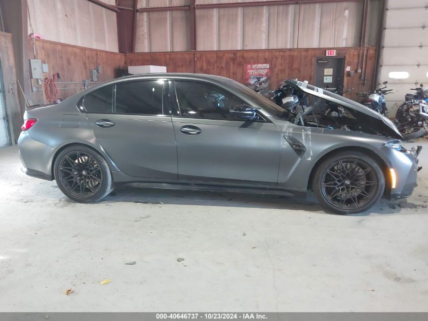 2021 BMW M3 Competition VIN: WBS33AY02MFK90638 Lot: 40646737