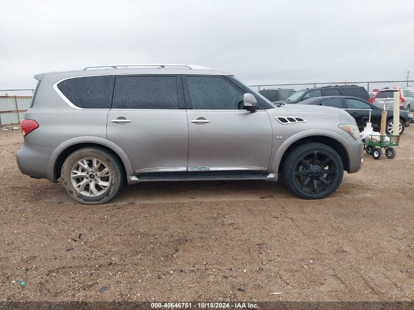 2014 Infiniti Qx80 VIN: JN8AZ2NFXE9556133 Lot: 40646751