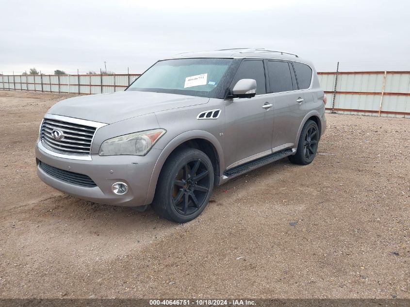 2014 Infiniti Qx80 VIN: JN8AZ2NFXE9556133 Lot: 40646751