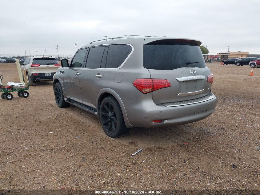 2014 Infiniti Qx80 VIN: JN8AZ2NFXE9556133 Lot: 40646751