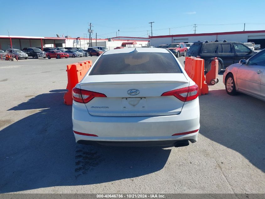 2016 Hyundai Sonata Se VIN: 5NPE24AF4GH420397 Lot: 40646756