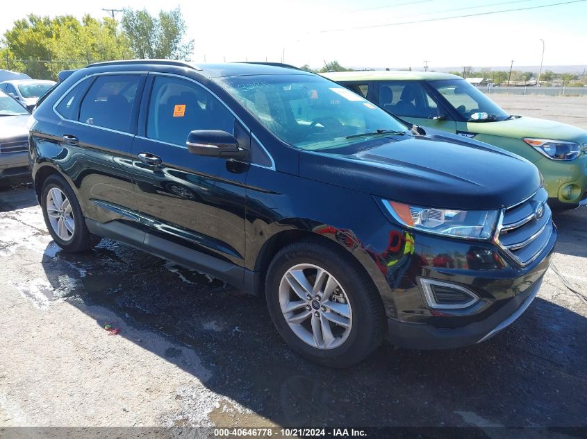 2017 Ford Edge Sel VIN: 2FMPK3J91HBC64549 Lot: 40646778