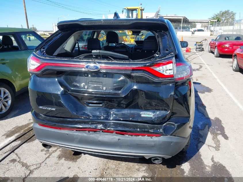 2017 Ford Edge Sel VIN: 2FMPK3J91HBC64549 Lot: 40646778